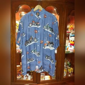 harley davidson hawaiian shirt